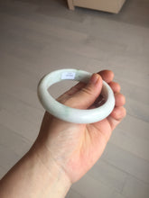 Load image into Gallery viewer, 58.8mm Certified Type A 100% Natural white/ green Jadeite Jade bangle PA3-3512 ($29.99 group)
