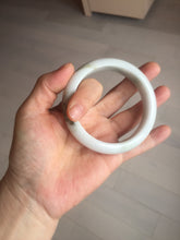 Load image into Gallery viewer, 58.8mm Certified Type A 100% Natural white/ green Jadeite Jade bangle PA3-3512 ($29.99 group)
