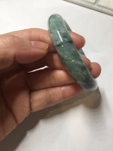 Load image into Gallery viewer, 52.8mm Certified type A 100% Natural forest green Jadeite bangle PE47-(1767)
