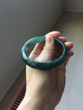 Load image into Gallery viewer, 57mm Certified Type A 100% Natural dark green/blue/gray/black Guatemala Jadeite bangle PJ137-1485
