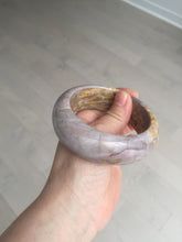 Load image into Gallery viewer, 57.8mm 100% natural red/orange/purple/pink chubby Sardonyx(战国红) bangle SY72
