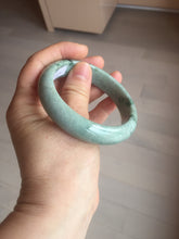 Load image into Gallery viewer, 56.3mm Certified Type A 100% Natural dark green/gray/black Jadeite Jade bangle PA6-3474 ($29.99 group)
