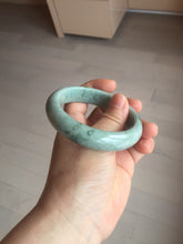 Load image into Gallery viewer, 56.3mm Certified Type A 100% Natural dark green/gray/black Jadeite Jade bangle PA6-3474 ($29.99 group)
