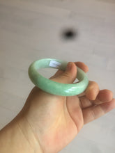Load image into Gallery viewer, 55.7mm 100% natural Type A sunny green/brown/white jadeite jade bangle AX46-2830
