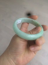 Load image into Gallery viewer, 55.7mm 100% natural Type A sunny green/brown/white jadeite jade bangle AX46-2830
