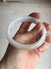 Load image into Gallery viewer, 55.5mm certified Type A 100% Natural light purple yellow brown Jadeite Jade bangle BS131-4026
