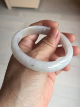 Load image into Gallery viewer, 55.5mm certified Type A 100% Natural light purple yellow brown Jadeite Jade bangle BS131-4026
