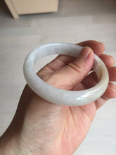 Load image into Gallery viewer, 55.5mm certified Type A 100% Natural light purple yellow brown Jadeite Jade bangle BS131-4026
