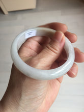 Load image into Gallery viewer, 55.5mm certified Type A 100% Natural light purple yellow brown Jadeite Jade bangle BS131-4026
