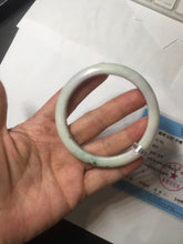 Load image into Gallery viewer, 57mm certified Type A 100% Natural green purple Jadeite Jade bangle PC40-4033
