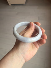 Load image into Gallery viewer, 62.5mm certified 100% natural Type A light purple/white jadeite jade bangle PA11-6113
