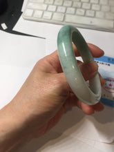 Load image into Gallery viewer, 60mm Certified Type A 100% Natural green white yellow Jadeite bangle PA264-3839
