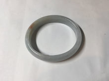 Load image into Gallery viewer, 49mm Certified Type A 100% Natural light green red oval Jadeite Jade bangle BM68
