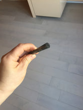 Load image into Gallery viewer, 19cm 100% Natural dark green gray black Xiu Jade (Serpentine) Hairpin AW51
