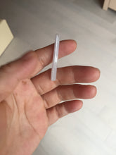 Load image into Gallery viewer, 100% natural type A jadeite jade icy watery green white purple yellow Tide Control Pillar(定海神针) pendant group BN77
