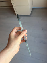 Load image into Gallery viewer, 20.5cm 100% Natural black and white ink painting(水墨画) Xiu Jade (Serpentine) Hairpin AW53
