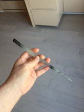 Load image into Gallery viewer, 20.5cm 100% Natural black and white ink painting(水墨画) Xiu Jade (Serpentine) Hairpin AW53
