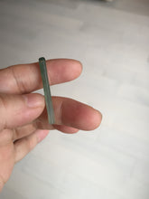 Load image into Gallery viewer, 100% natural type A jadeite jade icy watery green white purple yellow Tide Control Pillar(定海神针) pendant group BN77
