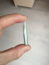 Load image into Gallery viewer, 100% natural type A jadeite jade icy watery green white purple yellow Tide Control Pillar(定海神针) pendant group BN77
