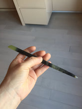 Load image into Gallery viewer, 19cm 100% Natural black and green Xiu Jade (Serpentine) Hairpin AW54
