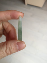 Load image into Gallery viewer, 100% natural type A jadeite jade icy watery green white purple yellow Tide Control Pillar(定海神针) pendant group BN77
