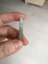 Load image into Gallery viewer, 100% natural type A jadeite jade icy watery green white purple yellow Tide Control Pillar(定海神针) pendant group BN77
