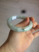 Load image into Gallery viewer, 53.4mm Certified Type A 100% Natural green/white/purple Jadeite Jade bangle AX42-7719
