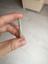 Load image into Gallery viewer, 100% natural type A jadeite jade icy watery green white purple yellow Tide Control Pillar(定海神针) pendant group BN77
