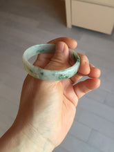 Load image into Gallery viewer, 50.5mm certified 100% natural Type A light green/gray/purple jadeite jade bangle PD201-2387
