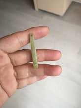 Load image into Gallery viewer, 100% natural type A jadeite jade icy watery green white purple yellow Tide Control Pillar(定海神针) pendant group BN77
