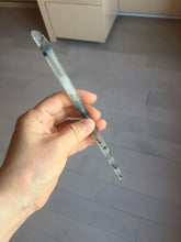 Load image into Gallery viewer, 20.5cm 100% Natural black and white ink painting(水墨画) Xiu Jade (Serpentine) Hairpin AW56
