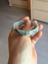 Load image into Gallery viewer, 50.5mm certified 100% natural Type A light green/gray/purple jadeite jade bangle PD201-2387
