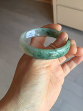 Load image into Gallery viewer, 52.5mm Certified 100% natural Type A light green/sunny green Whispers of the Spring Breeze jadeite jade bangle PA230-2380
