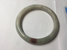 Load image into Gallery viewer, 57.4mm certified Type A 100% Natural light green/yellow/red/white Jadeite Jade bangle AZ194-2748
