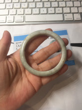 Load image into Gallery viewer, 57.4mm certified Type A 100% Natural light green/yellow/red/white Jadeite Jade bangle AZ194-2748
