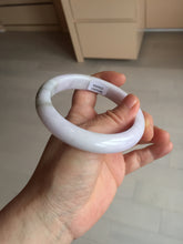 Load image into Gallery viewer, 60mm Certified Type A 100% Natural icy watery green/purple/red Jadeite Jade bangle BM87-4496
