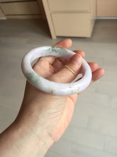 Load image into Gallery viewer, 60mm Certified Type A 100% Natural icy watery green/purple/red Jadeite Jade bangle BM87-4496
