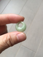 Load image into Gallery viewer, 16mm Type A 100% Natural light green yellow purple white Jadeite Safety Guardian Button Princess donuts pendant group AZ163
