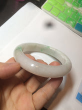 Load image into Gallery viewer, 59.8mm Certificated Type A 100% Natural white/sunny green/purple jadeite jade bangle AZ5-9139
