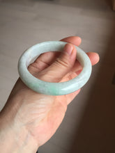 Load image into Gallery viewer, Shopify only 55.5mm Certified 100% natural Type A sunny green purple jadeite jade bangle BM89-9781

