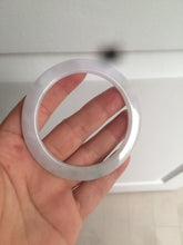Load image into Gallery viewer, 53.7mm certificated Type A 100% Natural light green/white Jadeite Jade bangle AX104-4213
