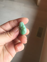 Load image into Gallery viewer, Certified 100% Natural type A sunny green happy Buddha jadeite Jade pendant PB65-5096
