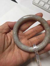 Load image into Gallery viewer, 53.5mm 100% natural beige yellow white pale pink round cut a taste of the tropical Coral Jade (珊瑚玉) bangle SY124
