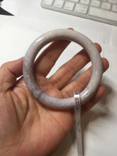 Load image into Gallery viewer, 56.8mm 100% natural light purple round cut Coral Jade (珊瑚玉) bangle SY123
