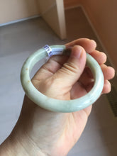 Load image into Gallery viewer, 57.4mm certified Type A 100% Natural light green/yellow/red/white Jadeite Jade bangle AZ194-2748
