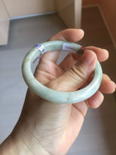 Load image into Gallery viewer, 57.4mm certified Type A 100% Natural light green/yellow/red/white Jadeite Jade bangle AZ194-2748
