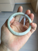 Load image into Gallery viewer, 57.4mm certified Type A 100% Natural light green/yellow/red/white Jadeite Jade bangle AZ194-2748
