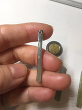 Load image into Gallery viewer, 100% natural type A jadeite jade icy watery green white purple yellow Tide Control Pillar(定海神针) pendant group BN77
