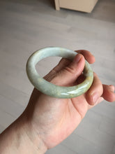 Load image into Gallery viewer, 56.1mm 100% natural certified light green yellow purple jadeite jade bangle BM92-9766
