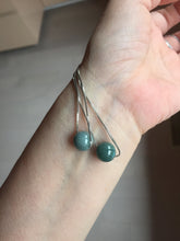 Load image into Gallery viewer, 10mm Type A 100% Natural light green dark green blue black gray Guatemala Jadeite Jade bead pendant group PB298  Add on item. No sale alone.
